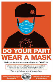 wear a mask! 